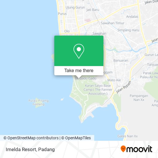 Imelda Resort map