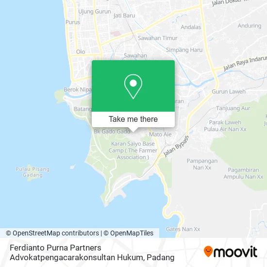 Ferdianto Purna Partners Advokatpengacarakonsultan Hukum map