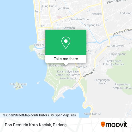 Pos Pemuda Koto Kaciak map