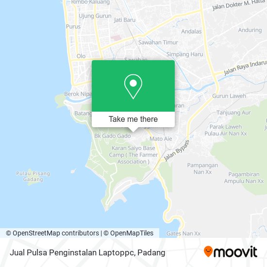 Jual Pulsa Penginstalan Laptoppc map