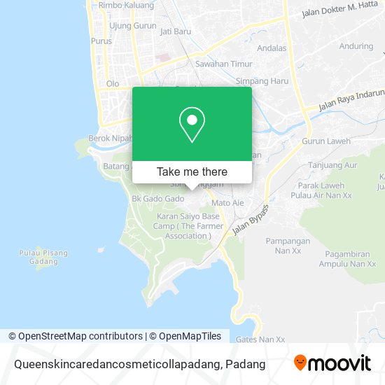 Queenskincaredancosmeticollapadang map