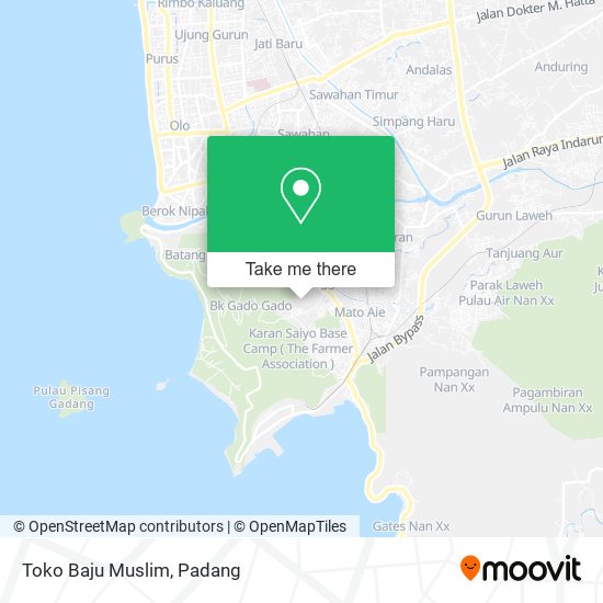 Toko Baju Muslim map