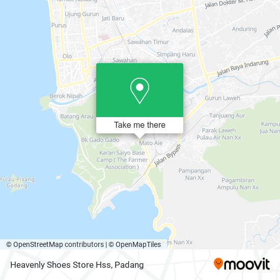Heavenly Shoes Store Hss map