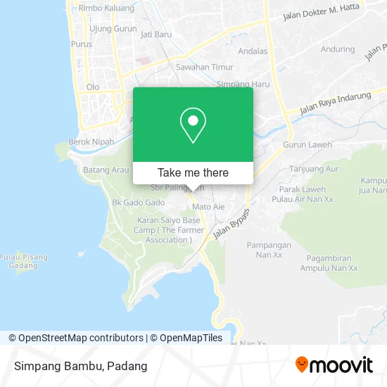 Simpang Bambu map