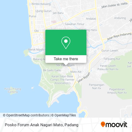 Posko Forum Anak Nagari Mato map