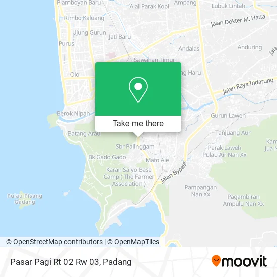 Pasar Pagi Rt 02 Rw 03 map