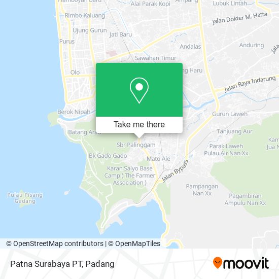 Patna Surabaya PT map