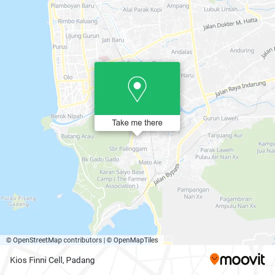Kios Finni Cell map