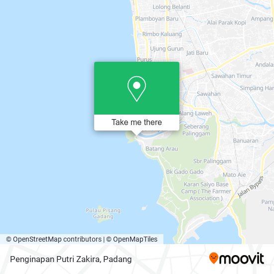 Penginapan Putri Zakira map