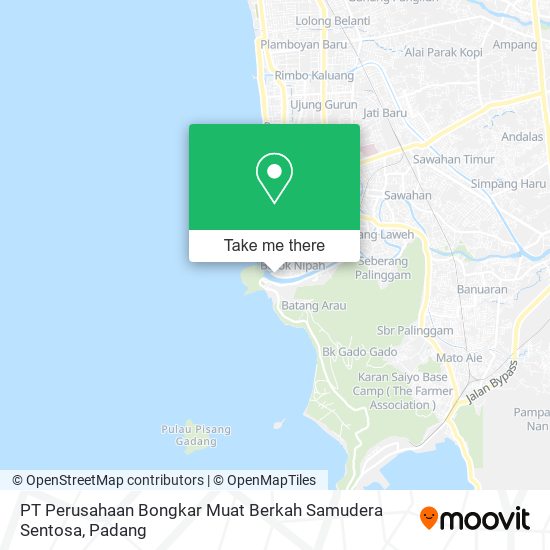 PT Perusahaan Bongkar Muat Berkah Samudera Sentosa map