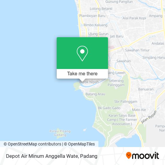 Depot Air Minum Anggella Wate map