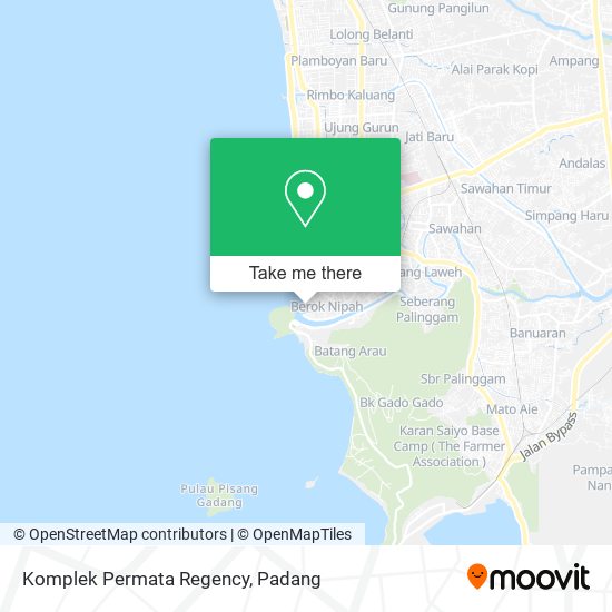 Komplek Permata Regency map