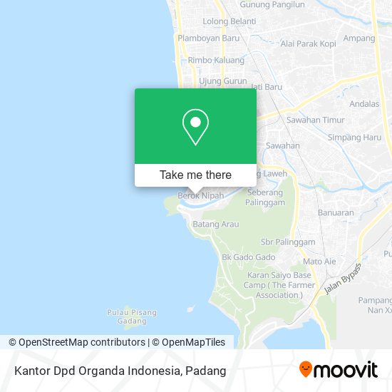 Kantor Dpd Organda Indonesia map
