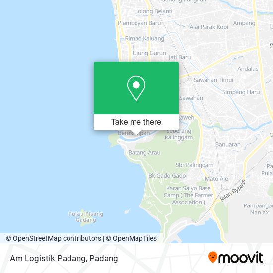 Am Logistik Padang map