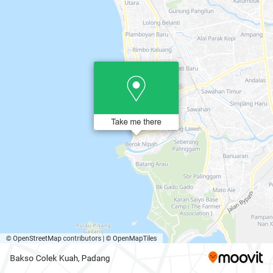 Bakso Colek Kuah map