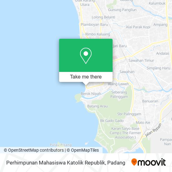 Perhimpunan Mahasiswa Katolik Republik map