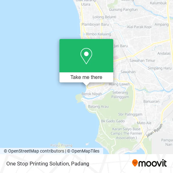 One Stop Printing Solution map