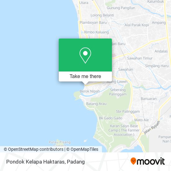 Pondok Kelapa Haktaras map