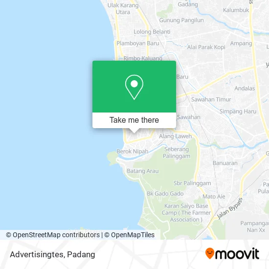 Advertisingtes map