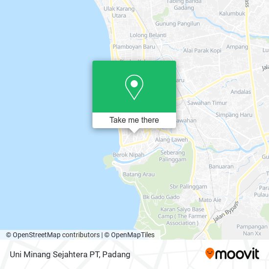 Uni Minang Sejahtera PT map