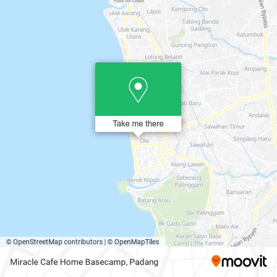 Miracle Cafe Home Basecamp map