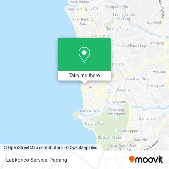 Labkonco Service map
