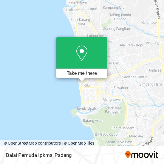 Balai Pemuda Ipkms map
