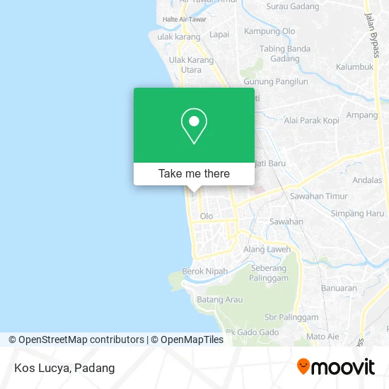 Kos Lucya map