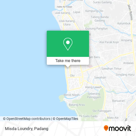 Misda Loundry map