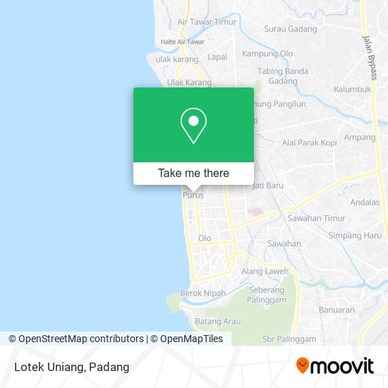 Lotek Uniang map