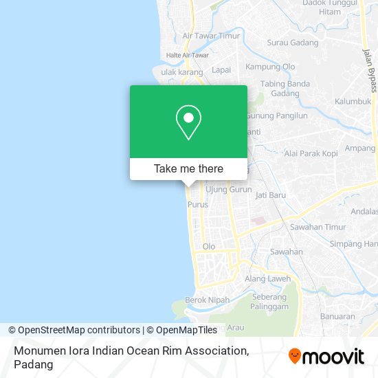 Monumen Iora Indian Ocean Rim Association map