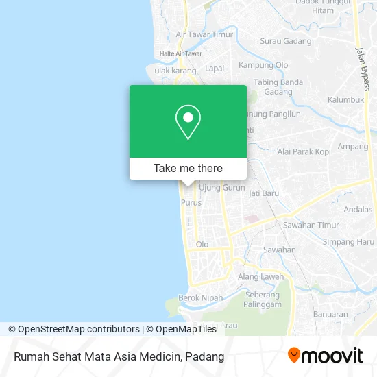 Rumah Sehat Mata Asia Medicin map