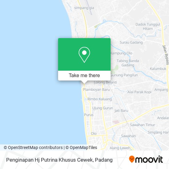 Penginapan Hj Putrina Khusus Cewek map