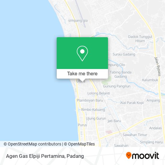 Agen Gas Elpiji Pertamina map