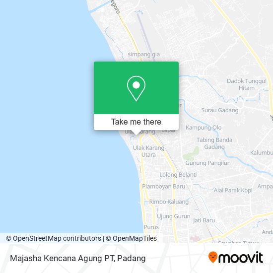 Majasha Kencana Agung PT map