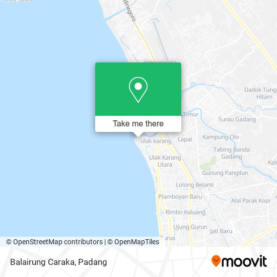 Balairung Caraka map