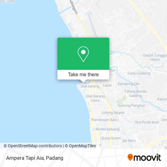 Ampera Tapi Aia map