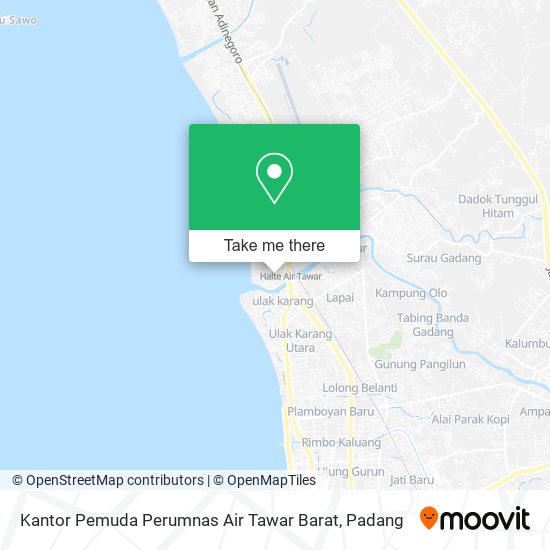 Kantor Pemuda Perumnas Air Tawar Barat map
