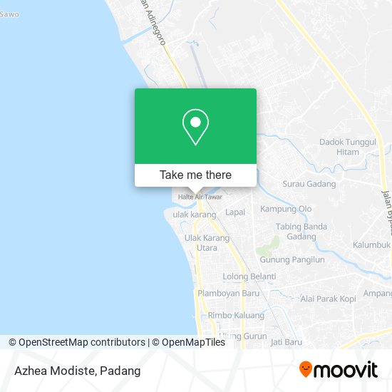Azhea Modiste map