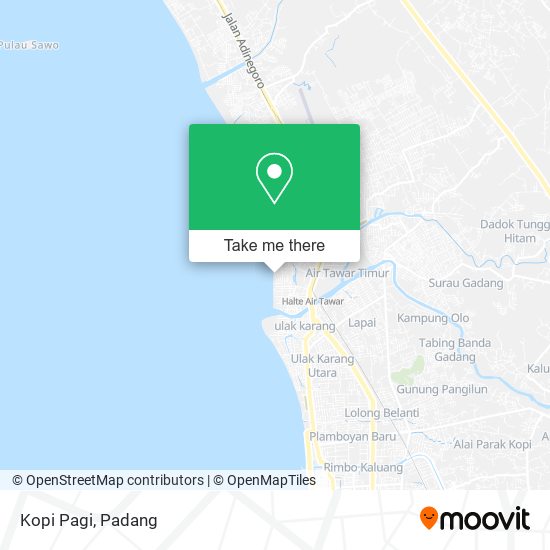 Kopi Pagi map