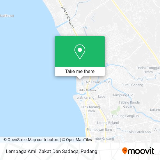 Lembaga Amil Zakat Dan Sadaqa map
