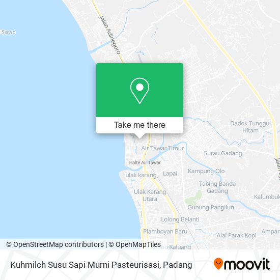 Kuhmilch Susu Sapi Murni Pasteurisasi map