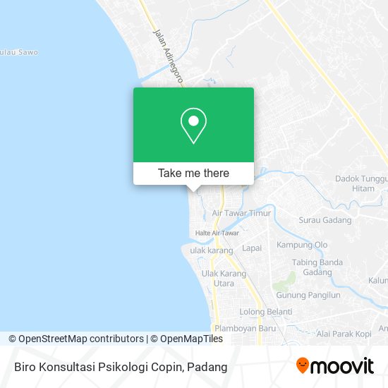 Biro Konsultasi Psikologi Copin map