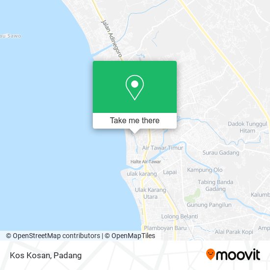 Kos Kosan map