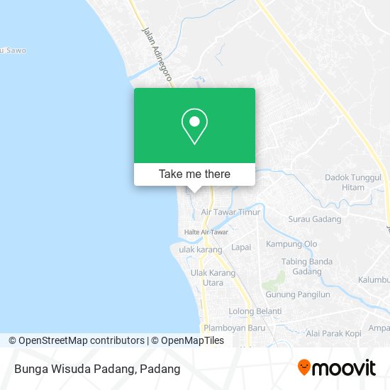 Bunga Wisuda Padang map