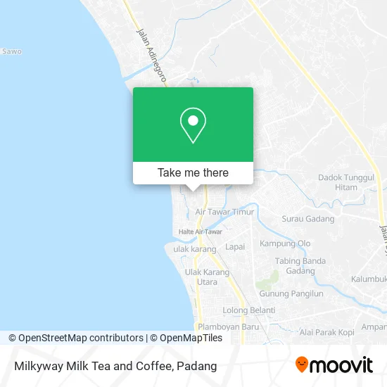 Milkyway Milk Tea and Coffee map