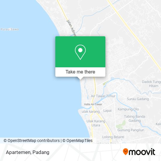 Apartemen map