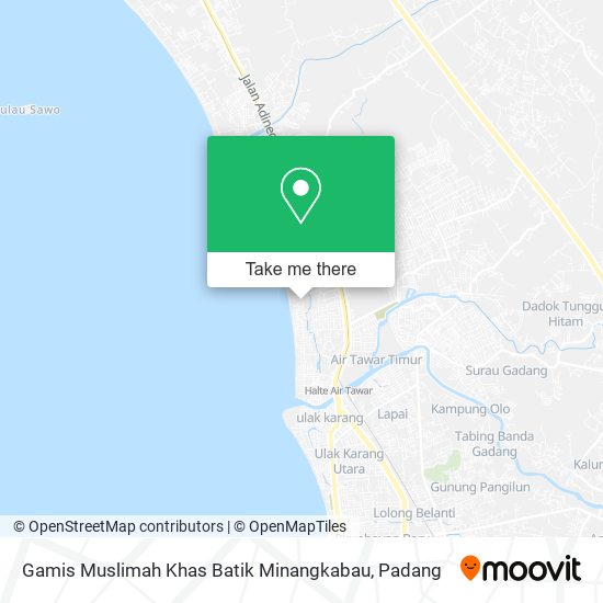 Gamis Muslimah Khas Batik Minangkabau map