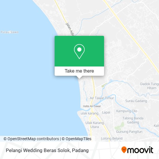 Pelangi Wedding Beras Solok map