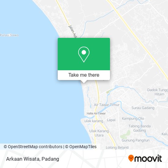 Arkaan Wisata map